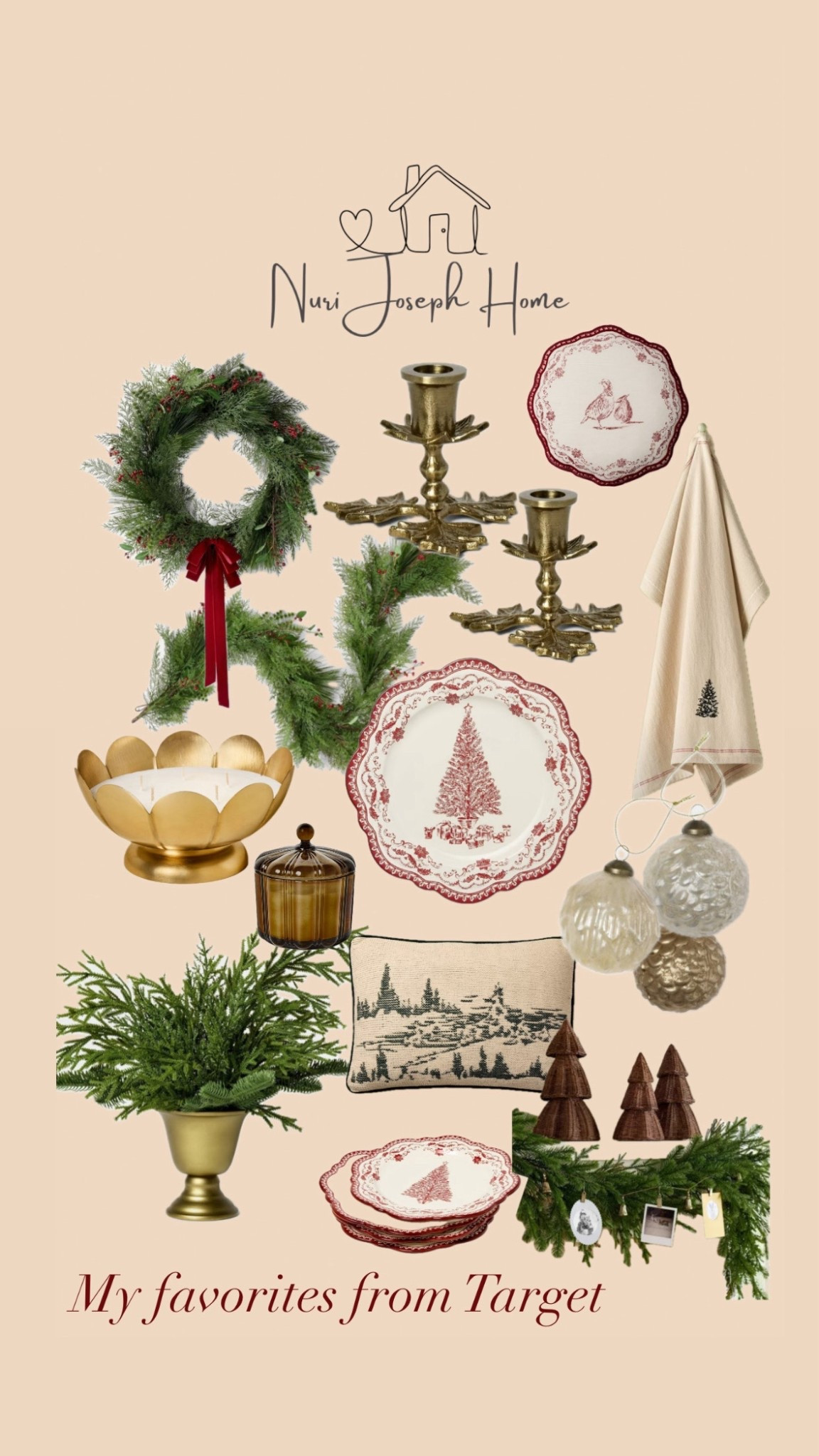 Target Christmas Decor I am loving from the New Studio McGee and Hearth & Hand Christmas Line 

#LTKFindsUnder50 #LTKHome #LTKSeasonal