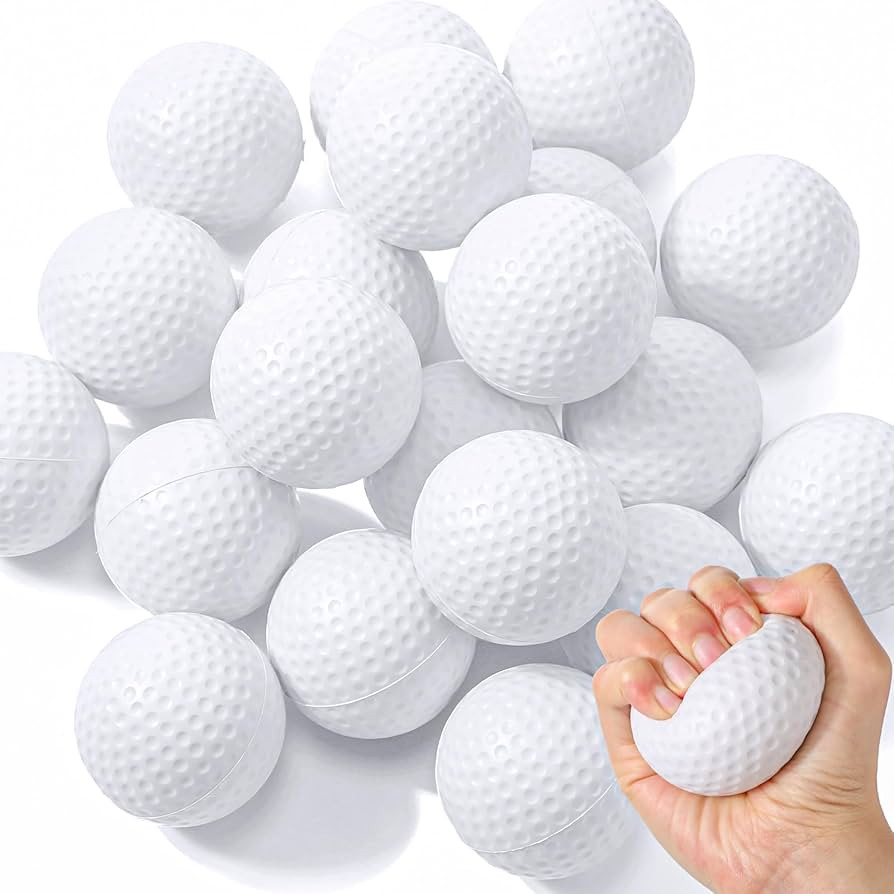 Libima Mini Golf Stress Ball Bulk Foam Practice Balls Stress Relief Sports Ball Training for Golf... | Amazon (US)