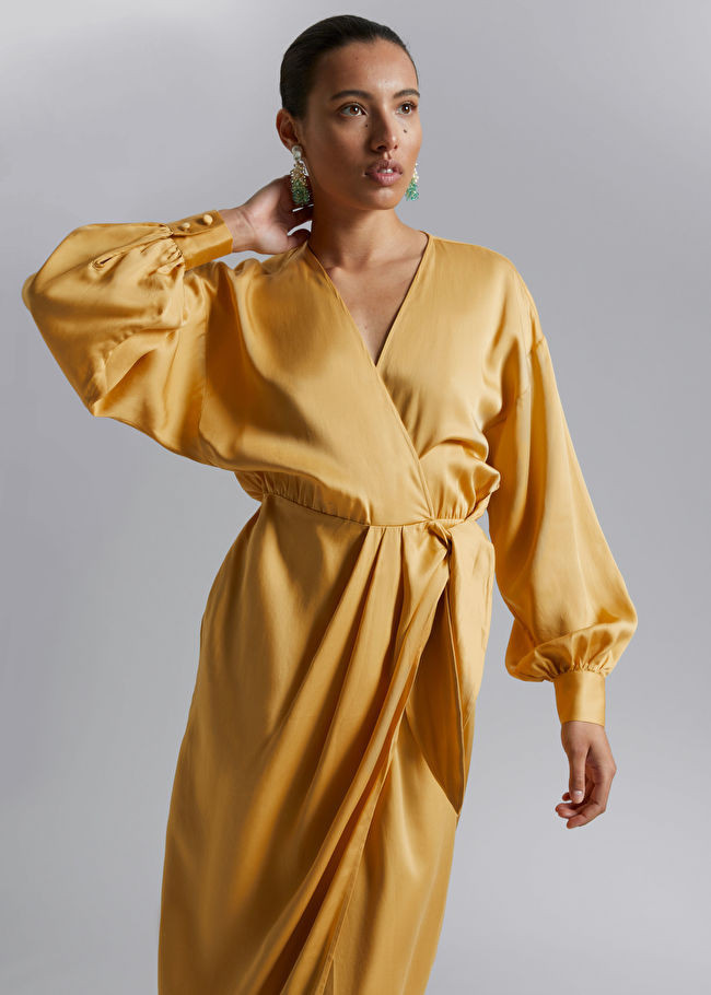 V-Neck Wrap Dress | & Other Stories (EU + UK)