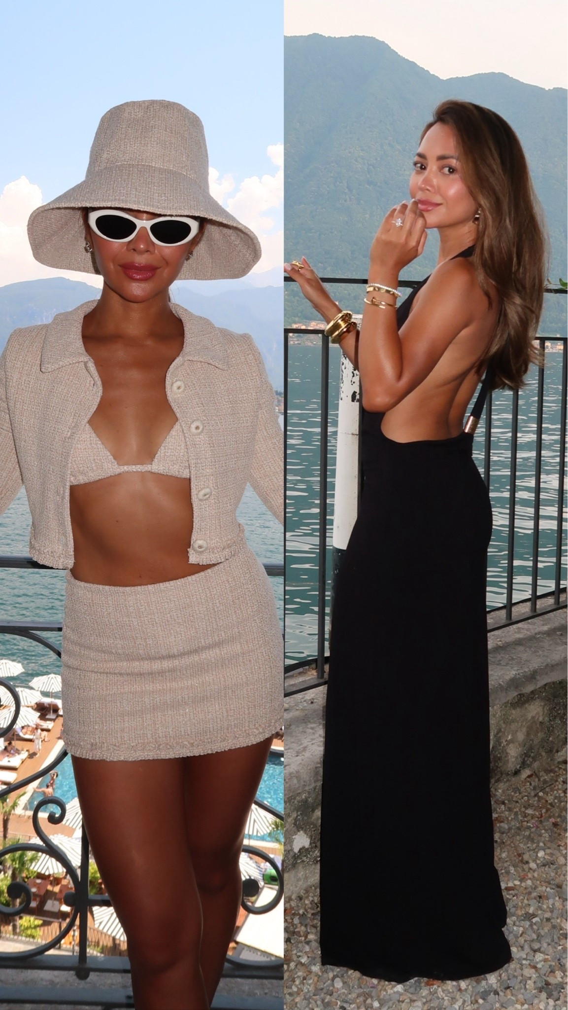 Day to night in Italy
Wearing XS in everything
Dress is Uhlalabyll

#LTKootd #LTKTravel #LTKSwim