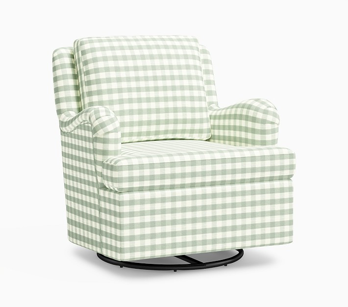 Chris Loves Julia Swivel Glider | Pottery Barn Kids