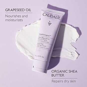 Caudalie Vinotherapist Hand and Nail Cream with Shea Butter and Grapeseed Oil, Vegan and Dermatologically Tested | Amazon (US)