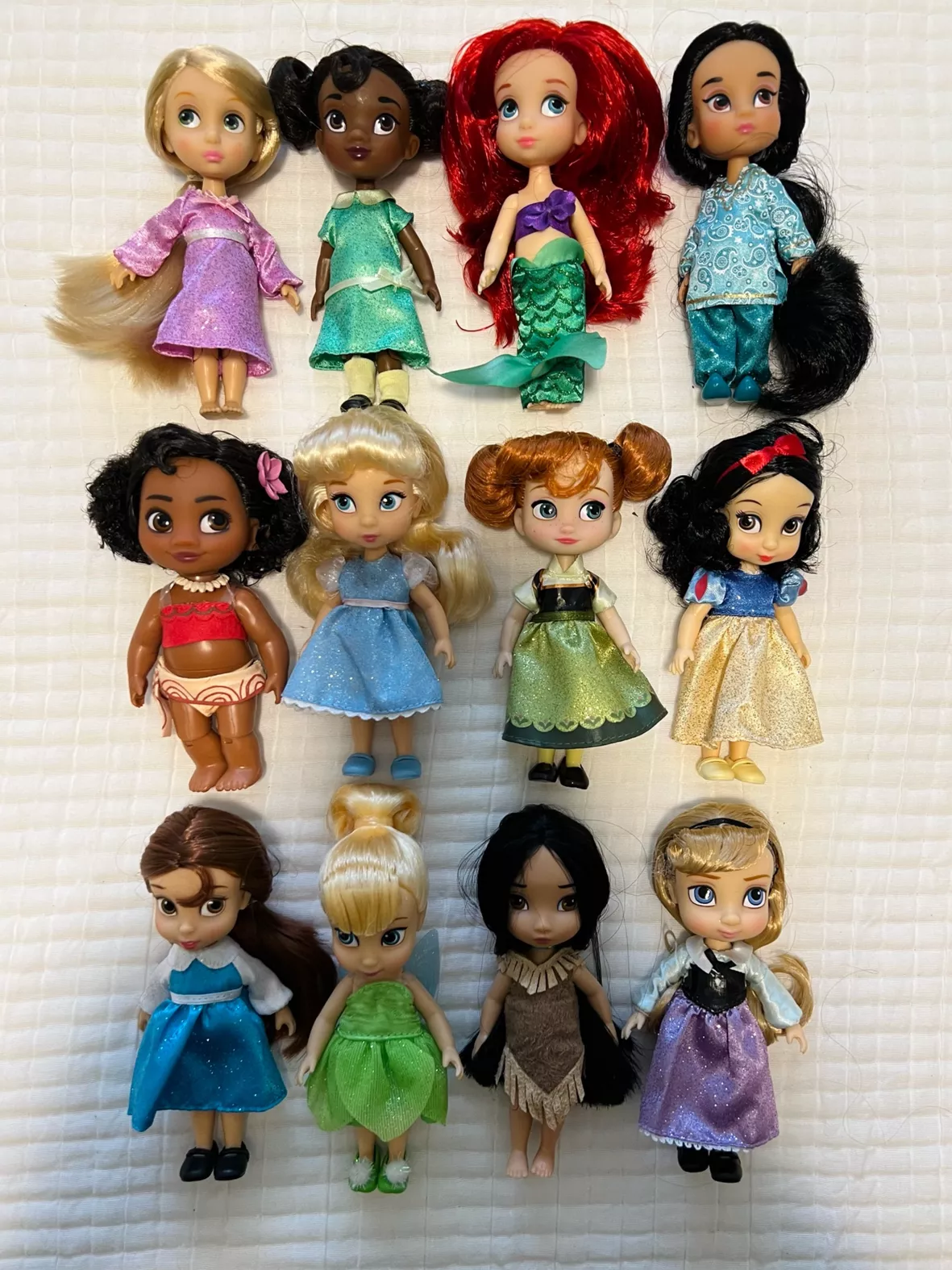 Disney Princess 12 inch Doll Collection, Set of 7 Dolls