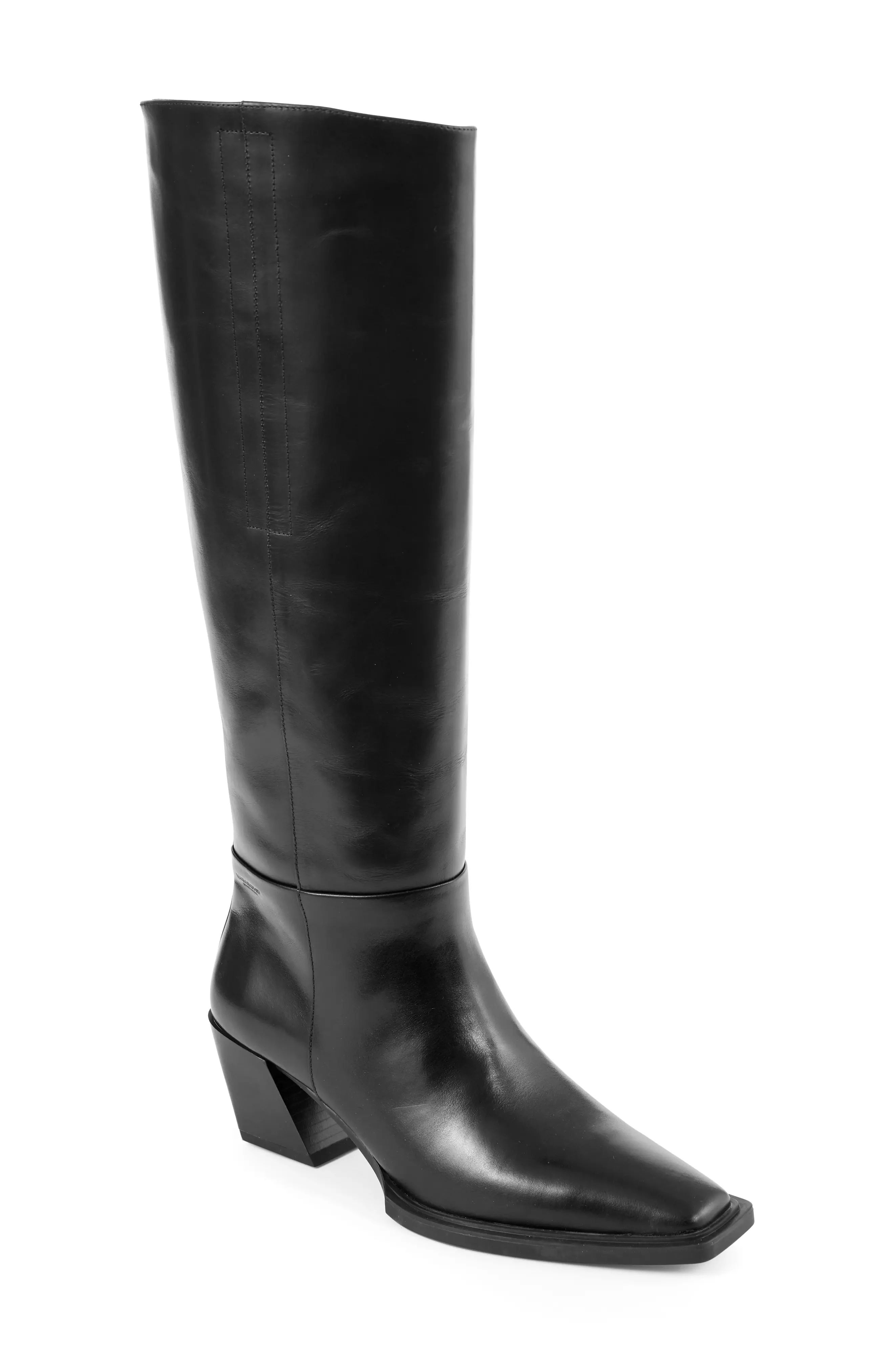 Vagabond Shoemakers Alina Knee High Boot, Size 8Us in Black at Nordstrom | Nordstrom