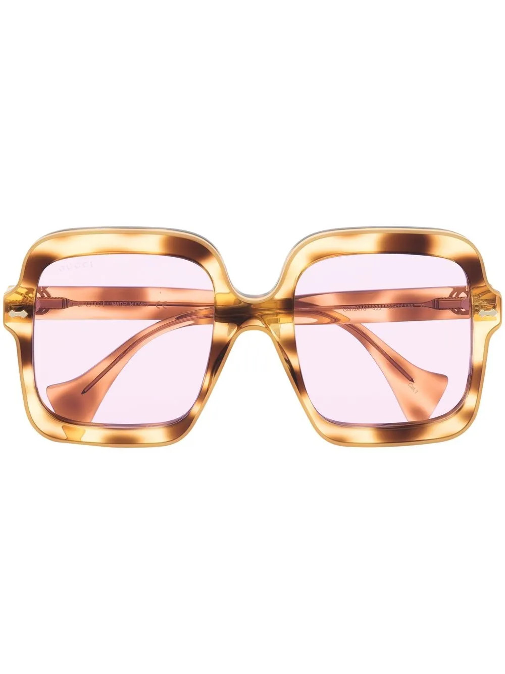 lunettes de soleil oversize à monture pilote | Farfetch Global