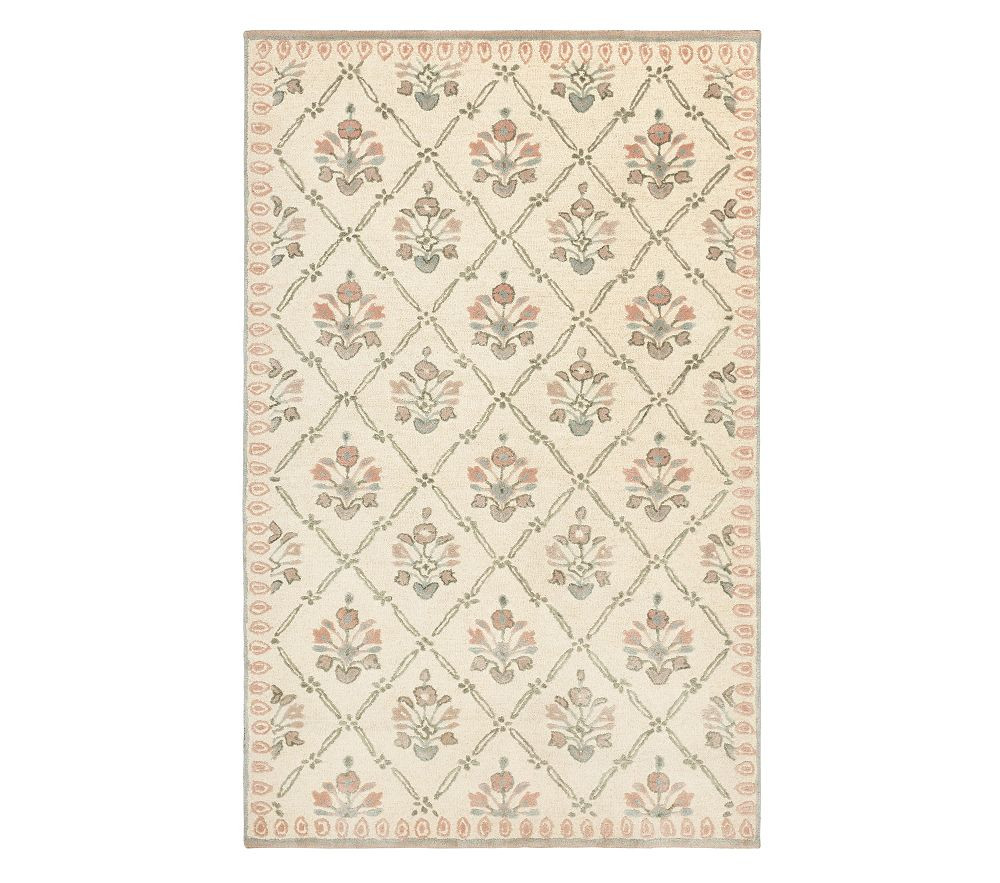 Floral Bouquet Rug | Pottery Barn Kids