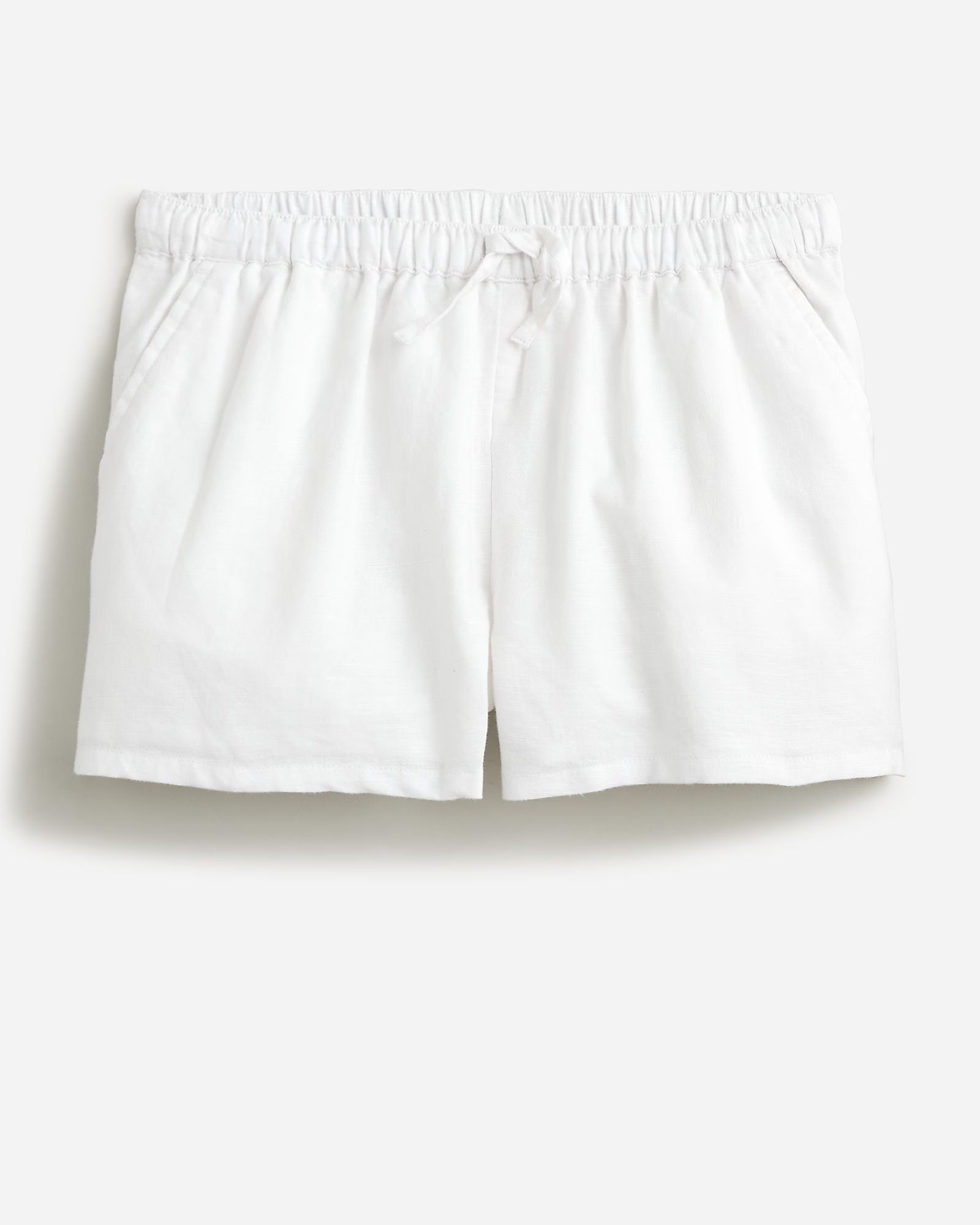 Girls' pull-on short in linen-cotton blend | J.Crew US