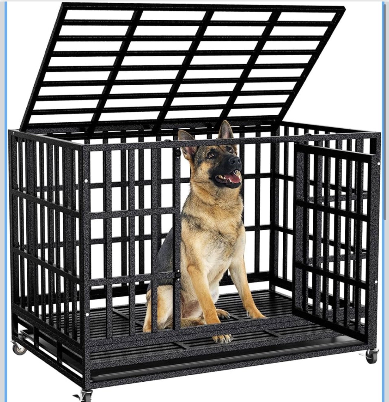 As most of you are aware, we have a new husky mix puppy. He gets out of of every single crate, has chewed through doors, this has been our saving grace! If your dog has separation anxiety or destructive tendencies, you need this!

#LTKSaleAlert #LTKHome #LTKFamily