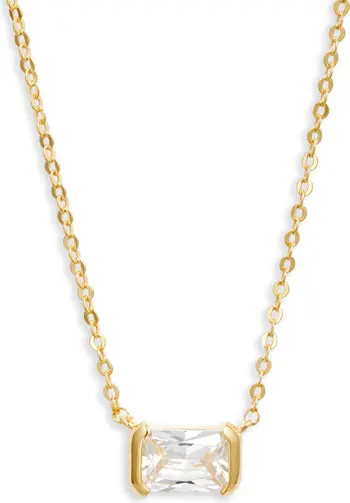 Nordstrom Demi Fine Cubic Zirconia Pendant Necklace | Nordstrom | Nordstrom
