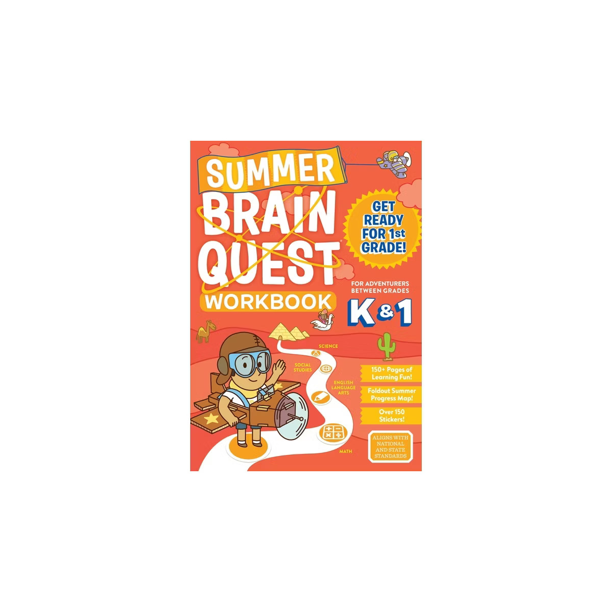 Summer Brain Quest : Between Grades K & 1 (Paperback) - by Megan Butler | Target