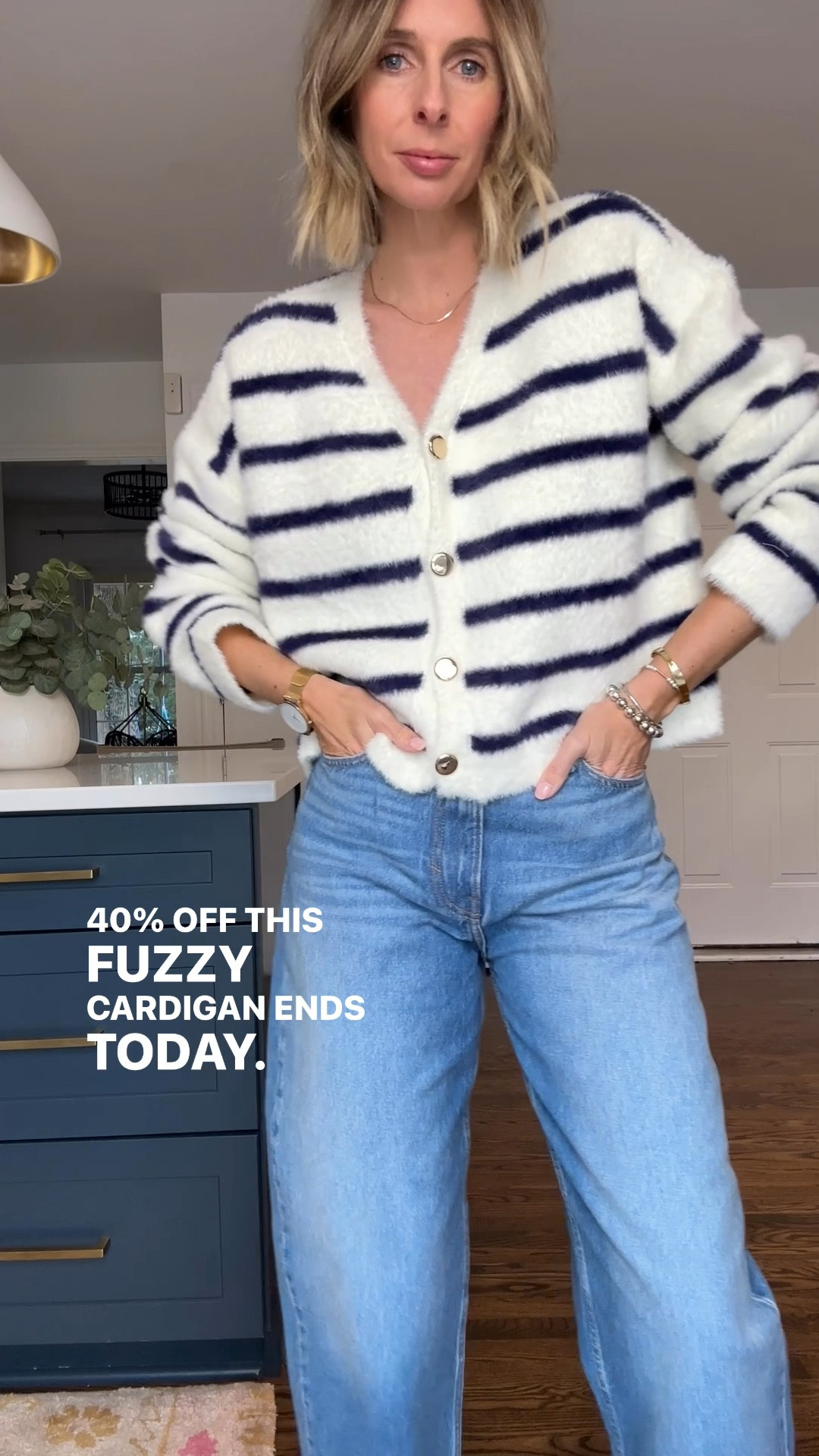 this cardigan. on sale for $21. soooo good. available in 3 colors. let’s goooooo! 

wearing the medium. 



#effortlessstyle #styleover40 #targetstyle #stripedcardigan

effortless style + daily outfit inspo for over 40s.

sweater weather, target sale, style over 40, 

#LTKCyberWeek #LTKOver40 #LTKFindsUnder50
