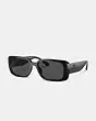 Narrow Rectangle Sunglasses | Coach Outlet US