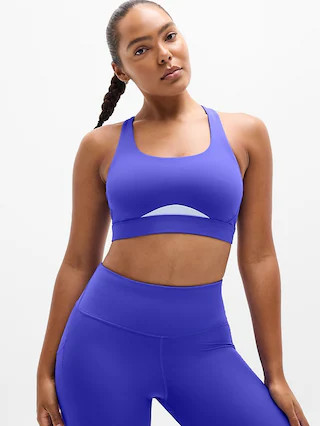 Interval Colorblock Bra A-C | Athleta