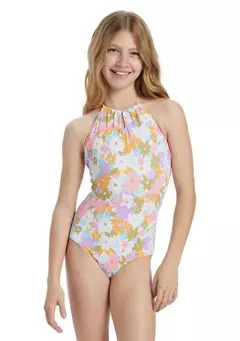 Billabong Girls 7-16 High Neck One Piece Swimsuit | Belk