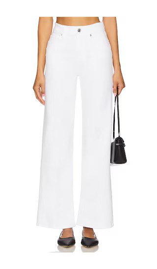 Le Slim Palazzo Jeans in White | Revolve Clothing (Global)