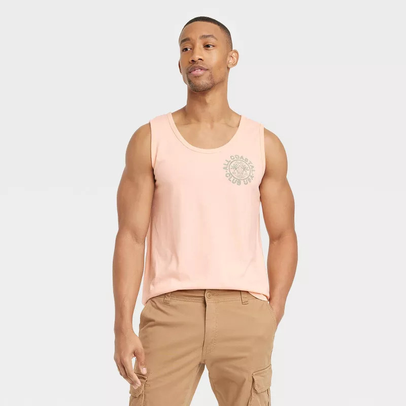 Men's Standard Fit U-Neck Tank Top - Goodfellow & Co™ | Target