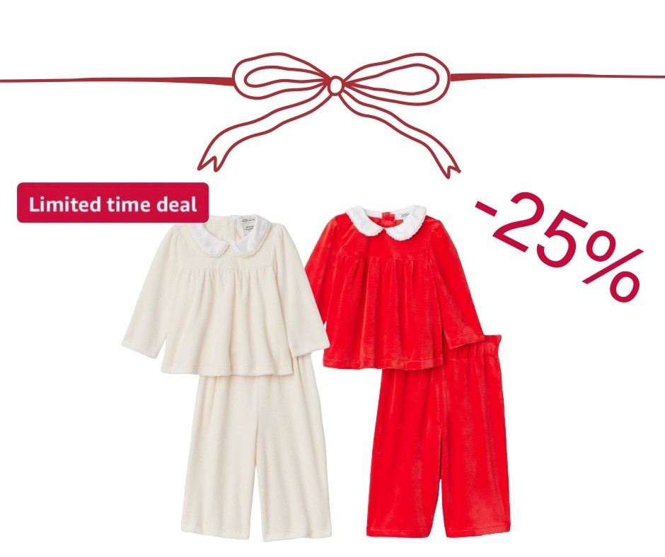 Amazon essentials X Sofia Grainge
Toddler and baby girls Christmas outfits 

#LTKmomlife #LTKBaby #LTKGiftGuide