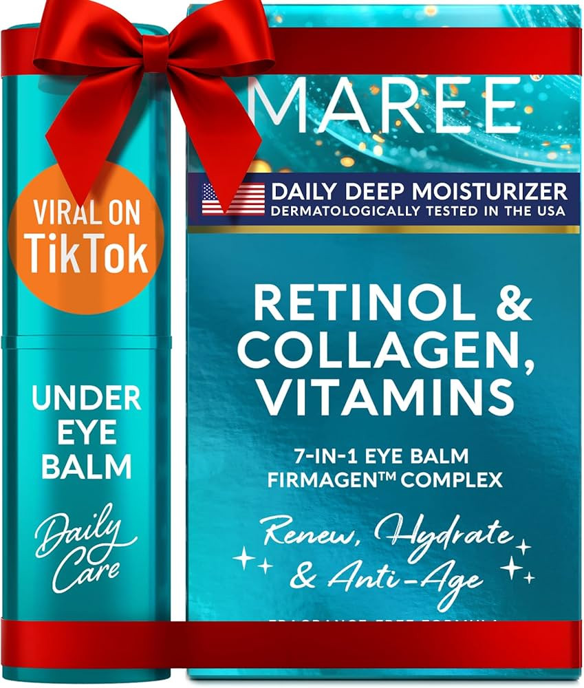 MAREE Under Eye Balm Stick with Retinol & Ceramide Complex - Facial Moisturizer for Dark Circles ... | Amazon (US)