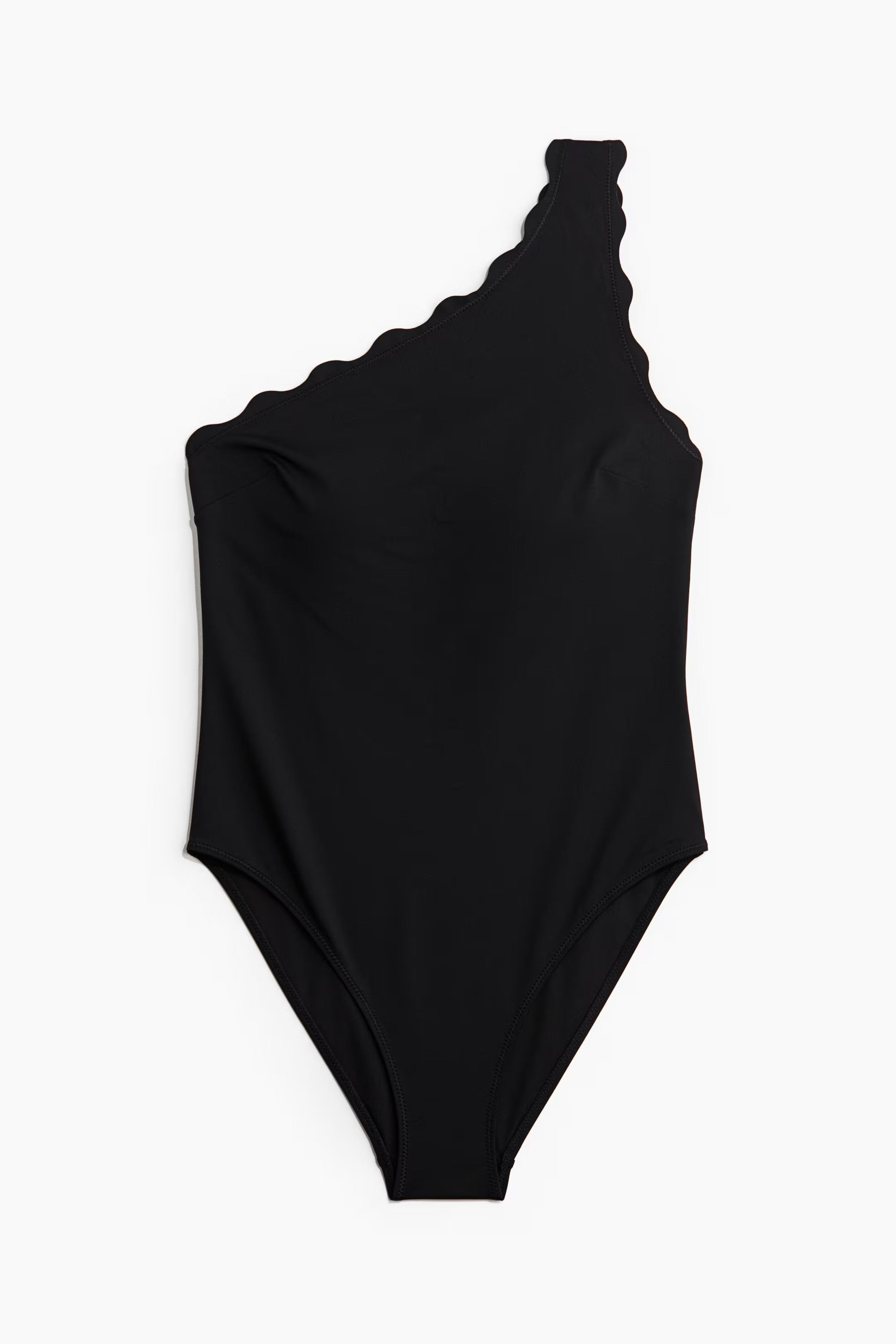 Padded-cup one-shoulder swimsuit | H&M (UK, MY, IN, SG, PH, TW, HK)