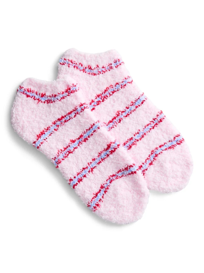 No Boundaries Low Cut Cozy Socks, 1-Pack, Women's, Size 4-10 | Walmart (US)