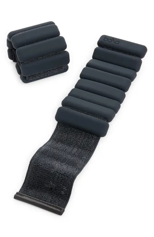 Bala Set of 2 1-Pound Weighted Bangles in Charcoal at Nordstrom | Nordstrom