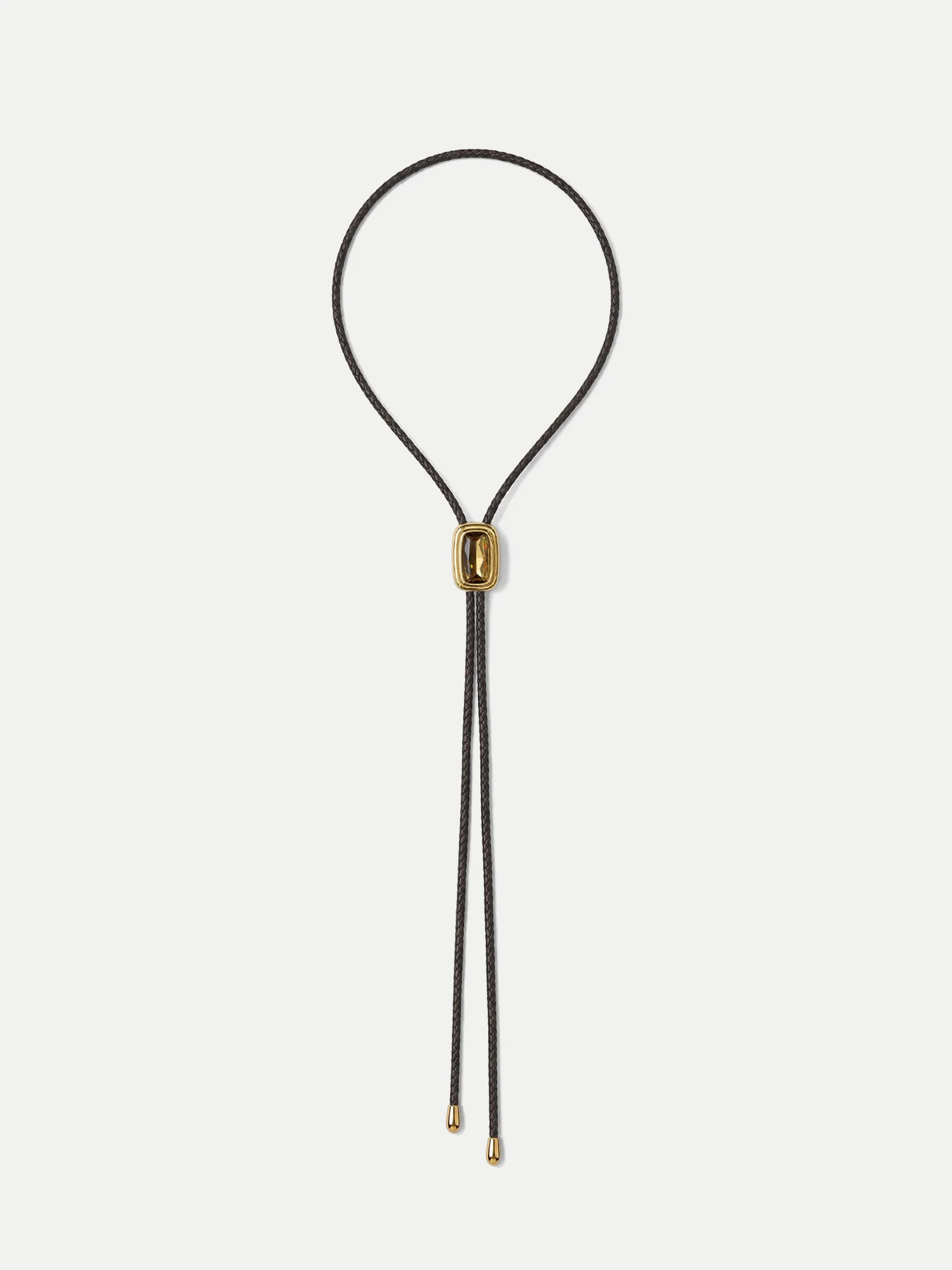 Braided Leather Bolo | Veronica Beard