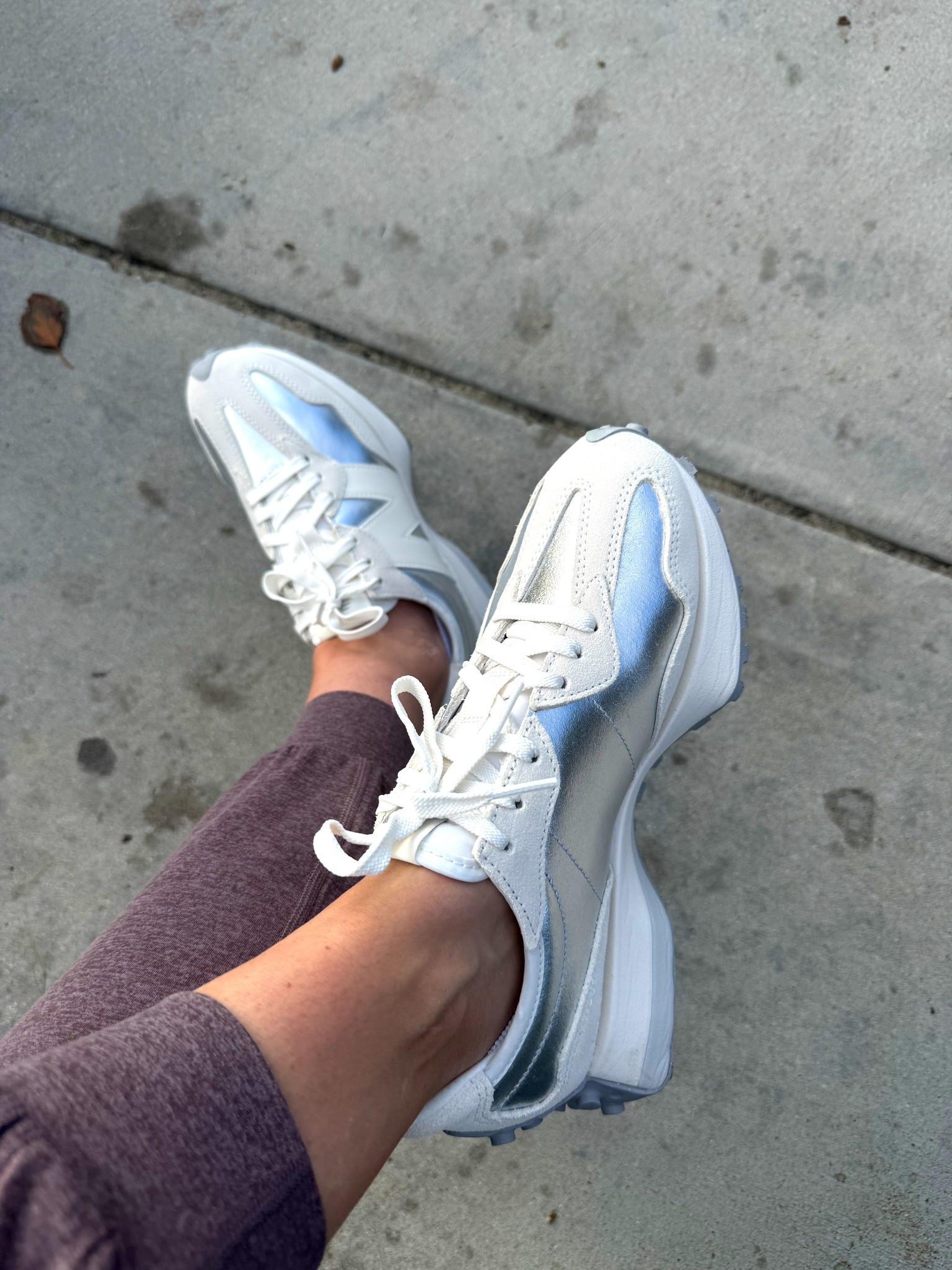 Your new favorite sneakers. I love these New Balance tennis shoes and I want all the silver detailed sneakers now! Nordstrom finds, white shoes, women’s shoes, 

#LTKActive #LTKTravel #LTKOver40