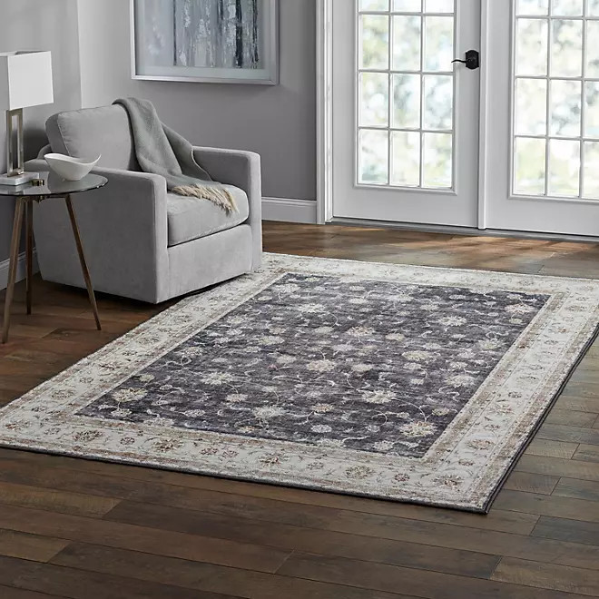 Member's Mark Everwash Washable Area Rug, 6'6"x9'6" Assorted Designs | Sam's Club