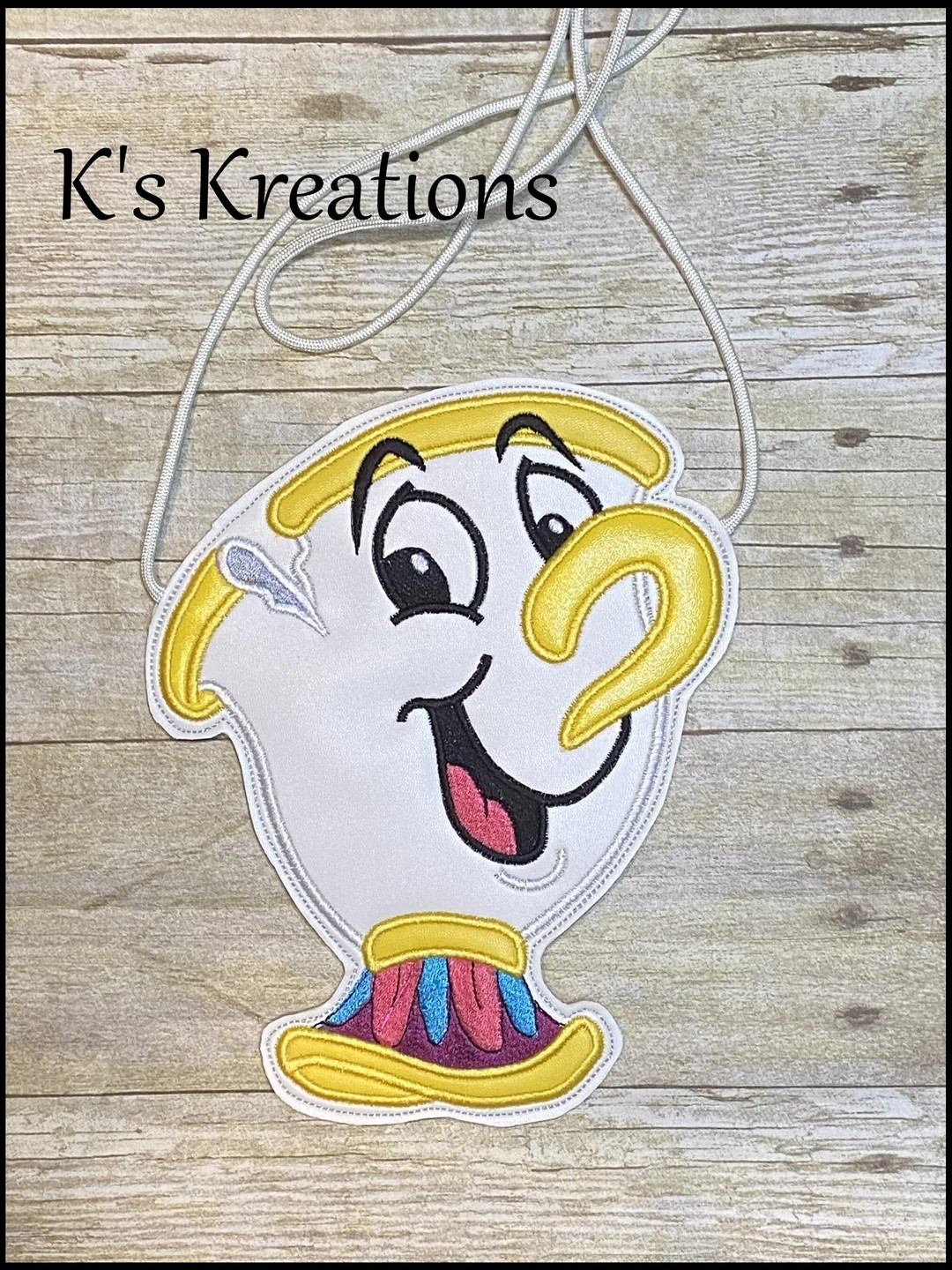 Disney Chip Crossbody Bag, Girls Disney Crossbody Purse, Beauty and Beast Chip Purse, Disney Flat... | Etsy (US)