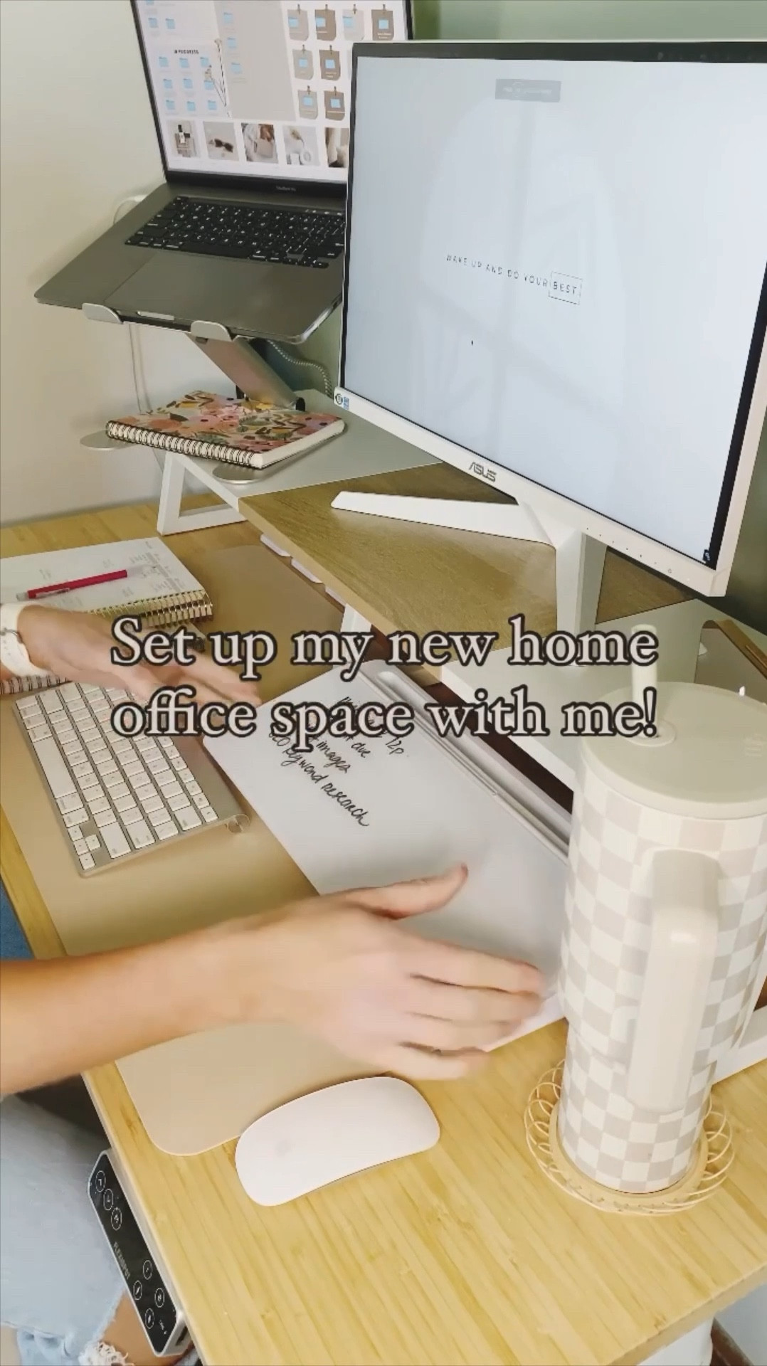 Set up my desk with me! Loving all these chic yet functional Amazon home office finds! Perfect for a dorm room or study space as well!

#LTKSaleAlert #LTKHome