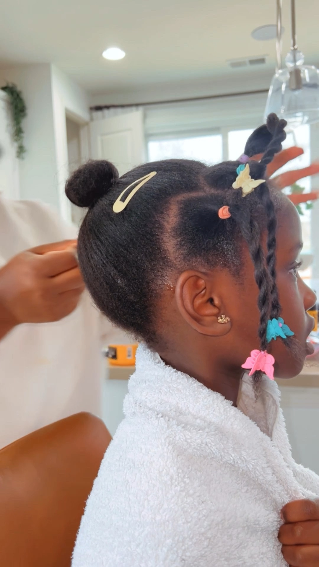 Silk Press for kids natural hair. #silkpressforkids 

#LTKBeauty #LTKFamily #LTKKids