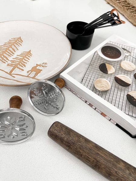 All the things for holiday cookie baking. 

Cookbook • Cookie Stamp • wooden Rolling Pin • Hearth and Hand • Holiday Baking • Neutral Kitchen

#neutralkitchen #holidaybaking #magnolia

#LTKHoliday #LTKSeasonal #LTKhome