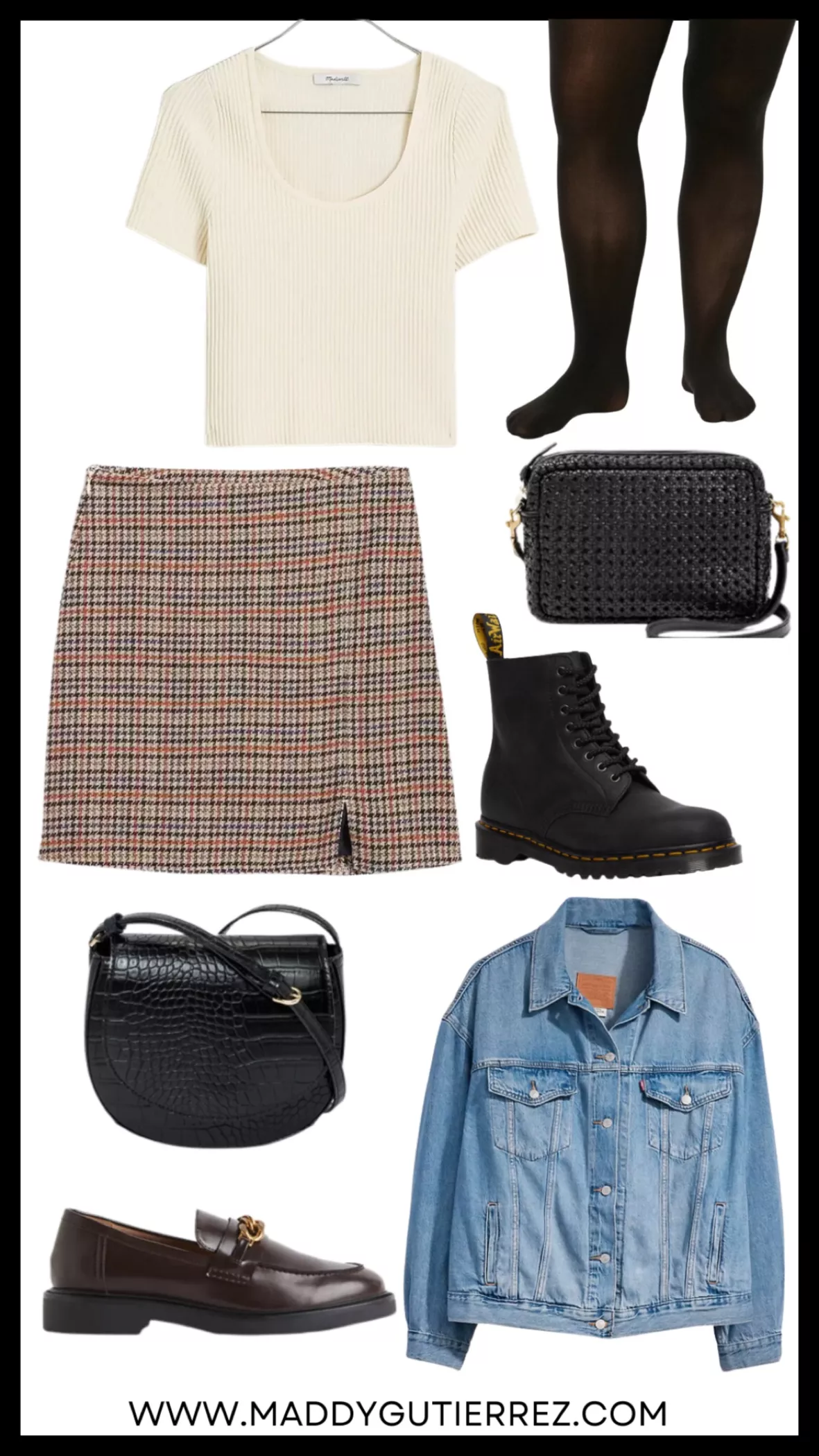 mini skirt outfits polyvore