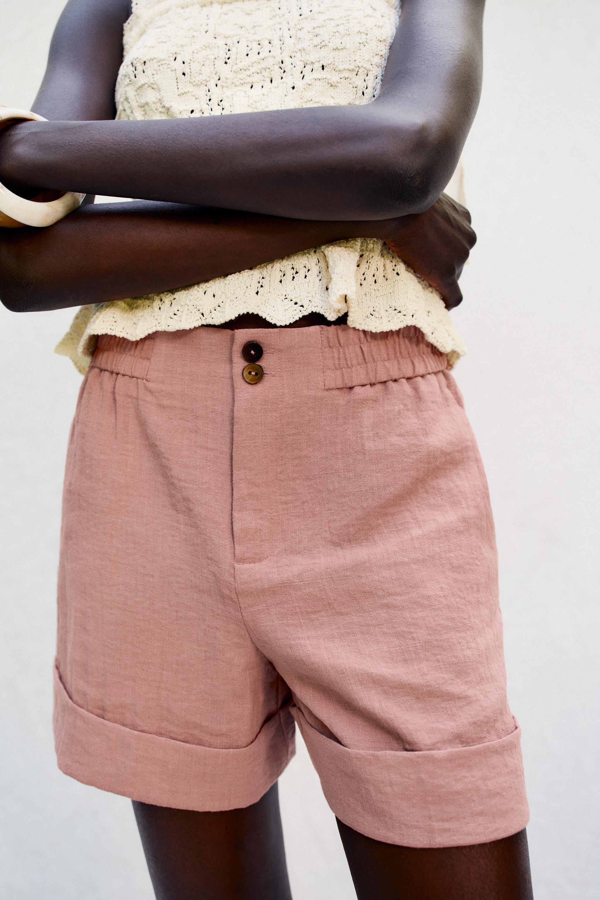 CUFFED HEM SHORTS | Zara US