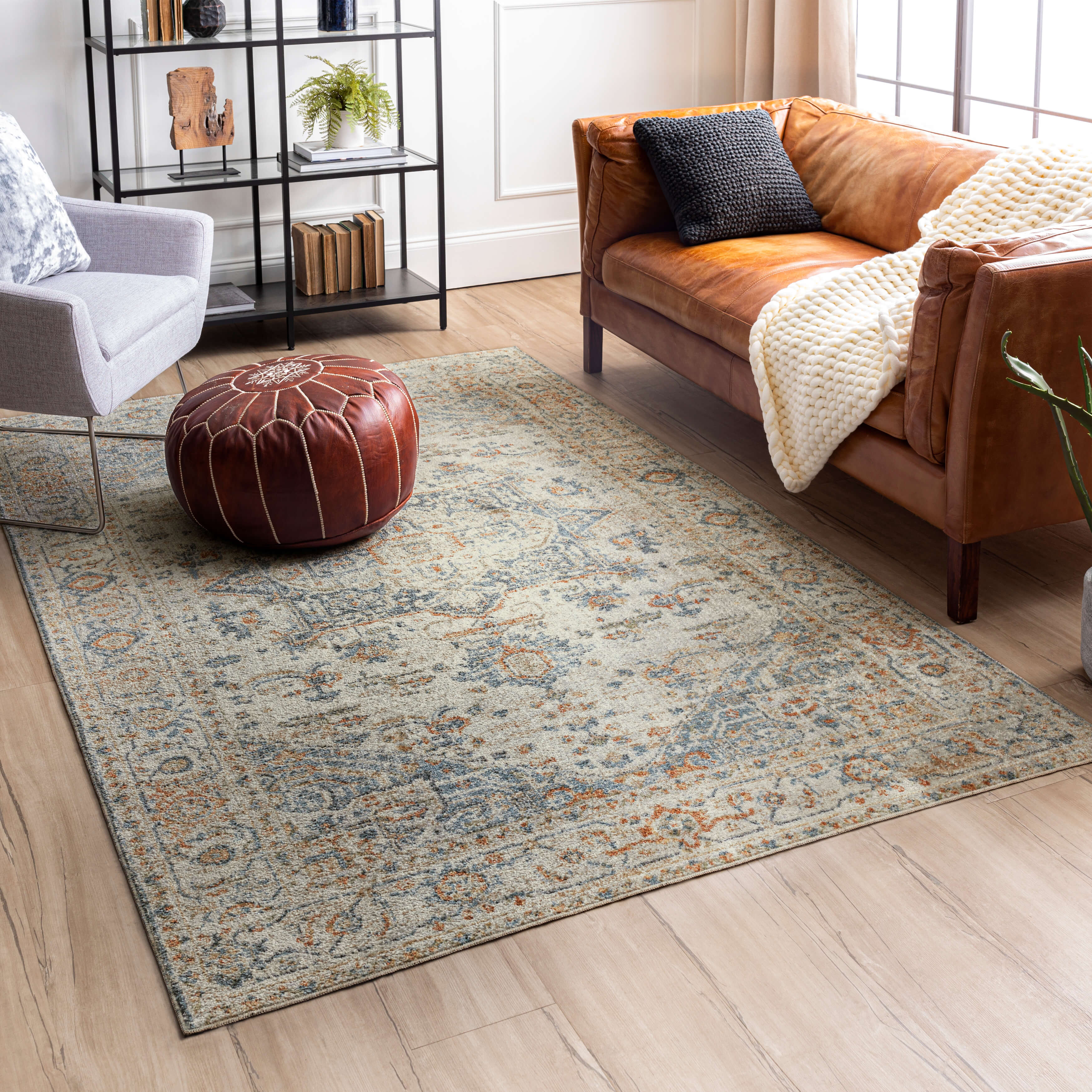 Armada Porthouse Cream Area Rug | Covered By Rugs