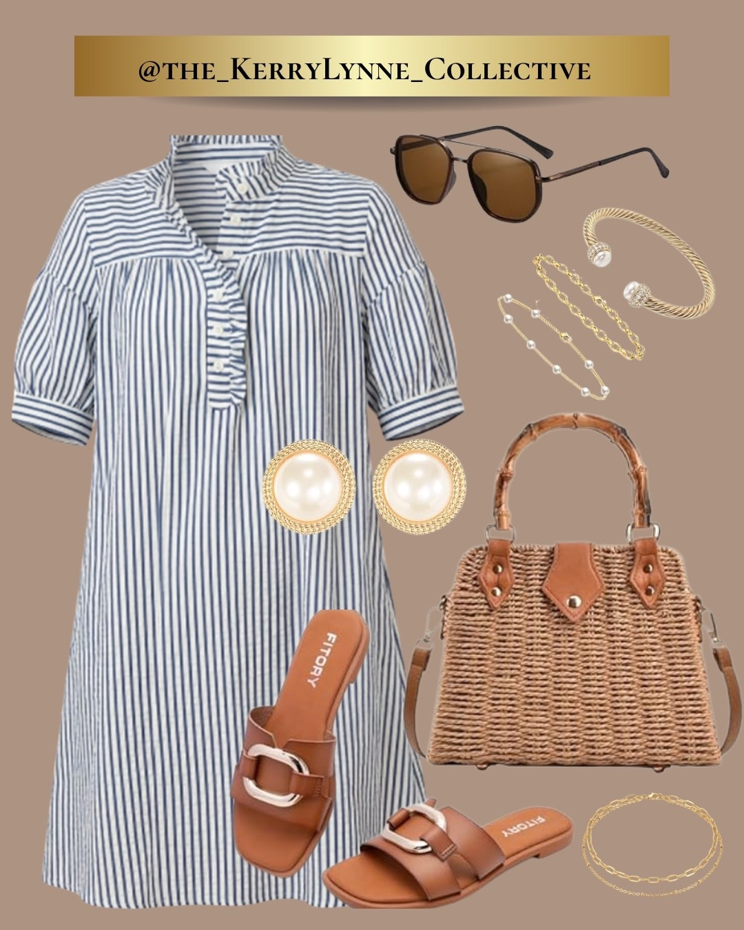 Coastal Brunch Edit 🌊☀️

Effortless summer styling starts with pieces that feel timeless 🤍
This striped dress is the perfect throw-on-and-go look for brunch, vacation mornings, coastal weekends, and everyday errands that still deserve a cute outfit. Paired with woven textures, warm cognac accessories, pearl details, and the comfiest sandals for an elevated but easy summer vibe.

Saving this one for:
☀️ beach towns
☀️ winery days
☀️ casual brunch dates
☀️ vacation packing inspiration

Everything linked on my LTK ✨ #LTKStyle

#LTKootd #LTKgrwm