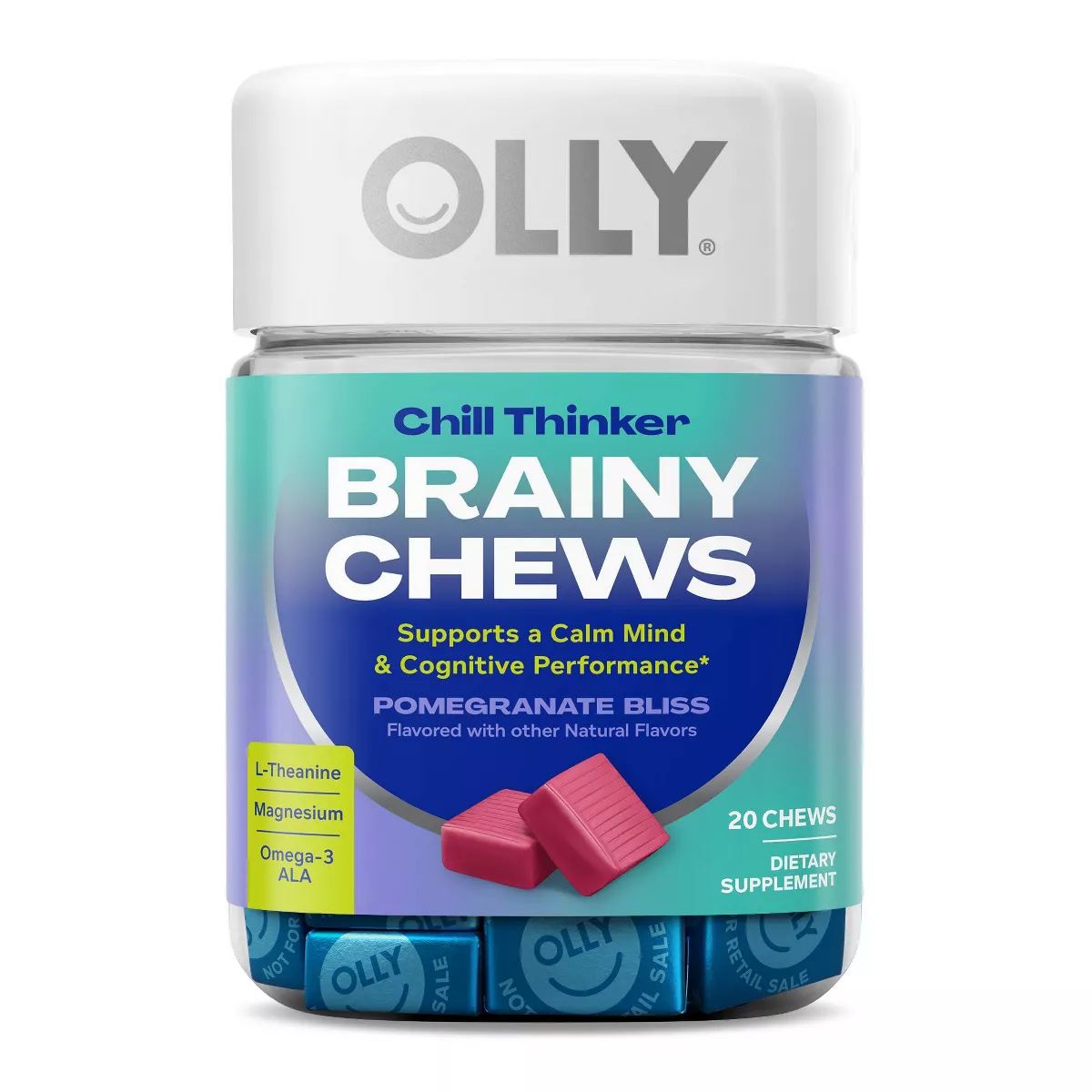 OLLY Brainy Chews - Chill Thinker - 20ct | Target