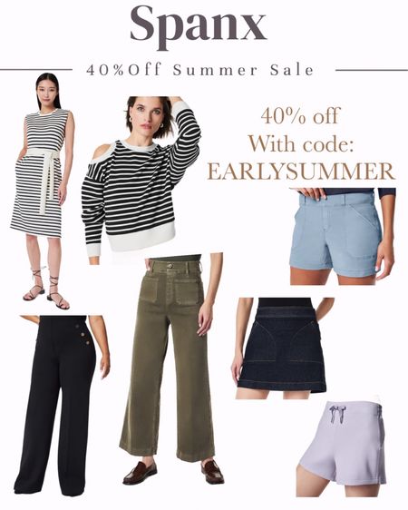 Spanx summer sale!! 40% off with code: EARLYSUMMER 

#LTKSaleAlert #LTKActive #LTKOver40