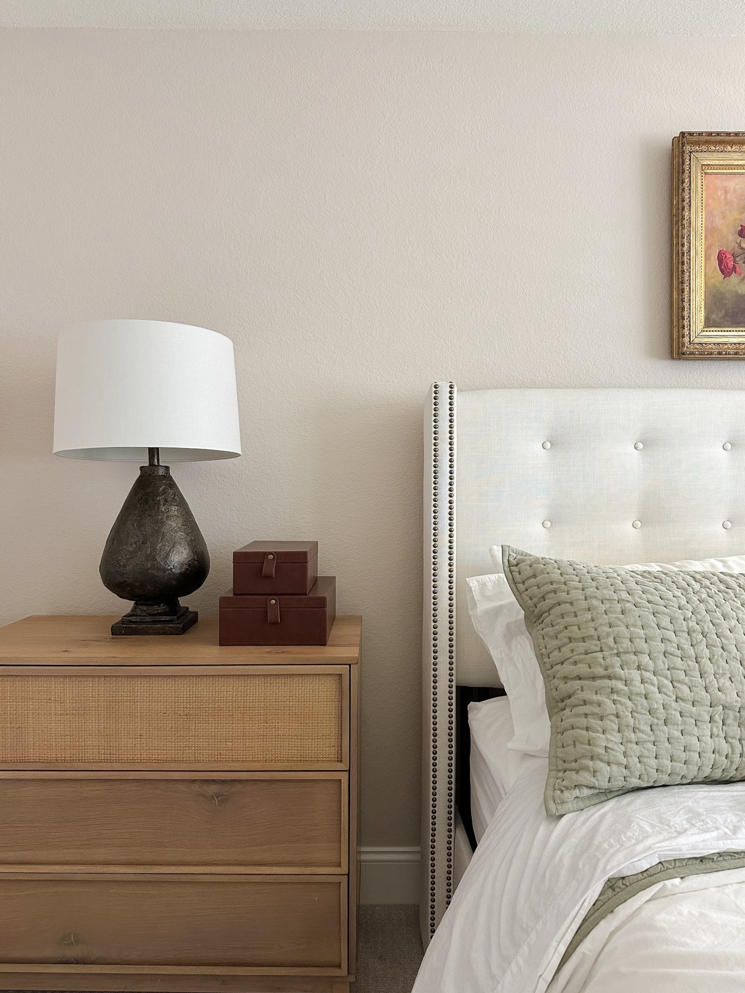 Stylish and affordable storage to keep your nightstand clean!

Faux leather storage box set
Faux leather storage containers 

#LTKHome