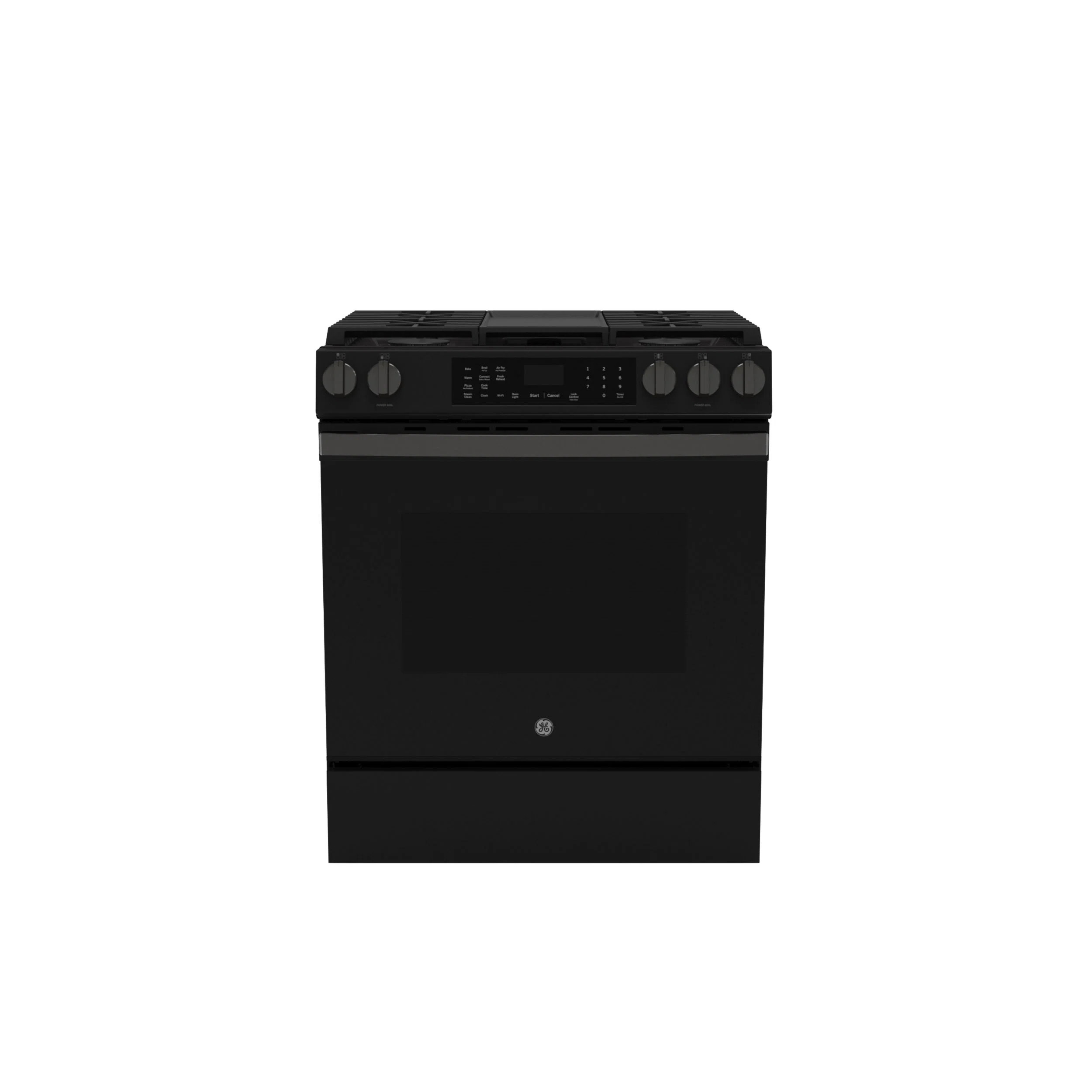 GE 30" Slide-In Front-Control Convection Gas Range GGS600AVDS | Wayfair North America