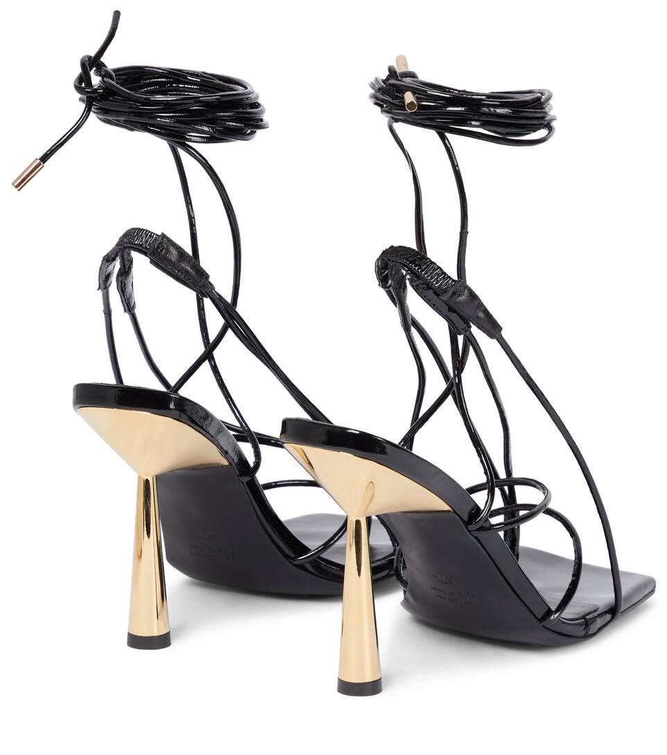 Gia/Rhw Rosie 6 patent leather sandals | Mytheresa (INTL)