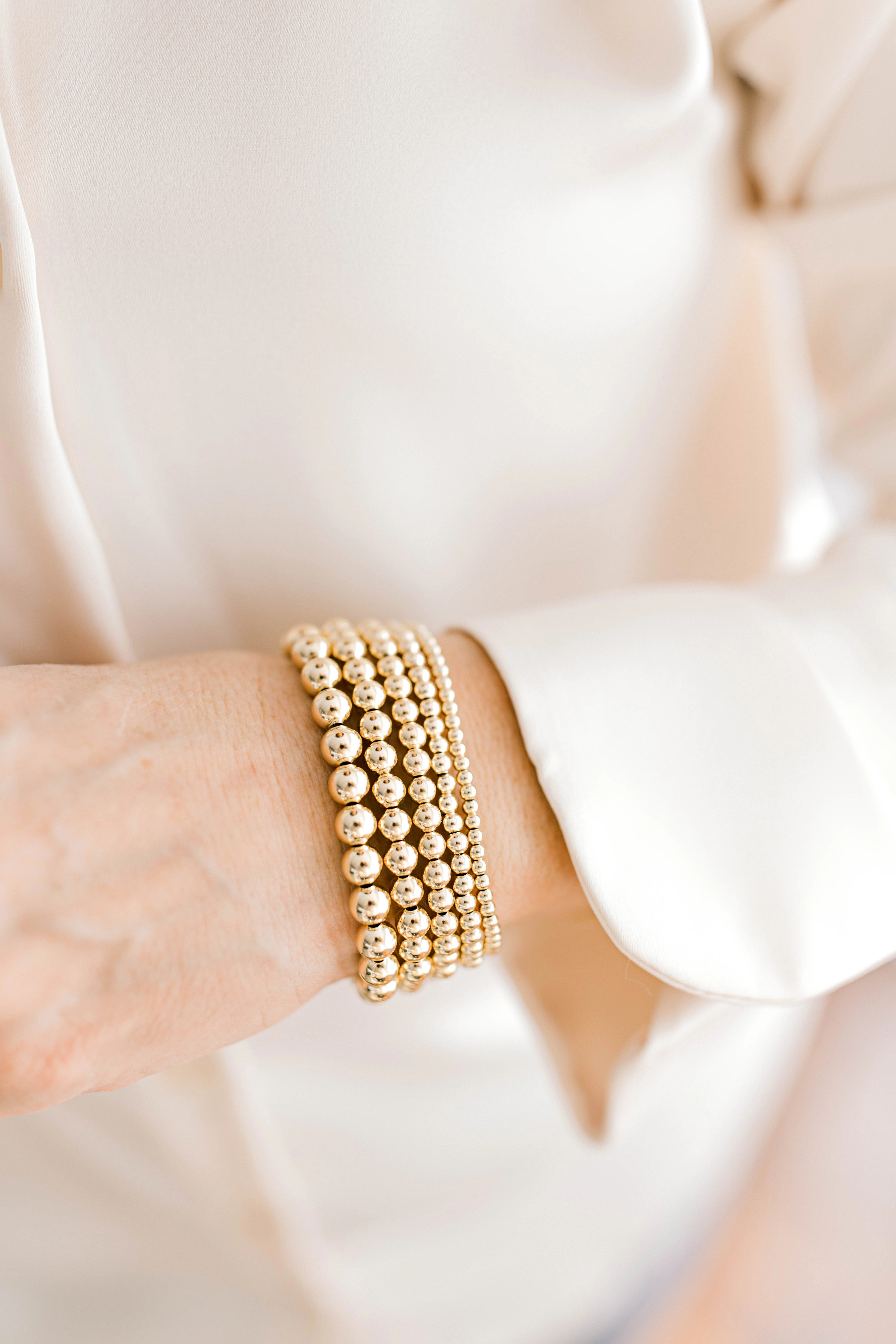 Classic Beaded Bracelet Stackers | Pearly Pie Collective