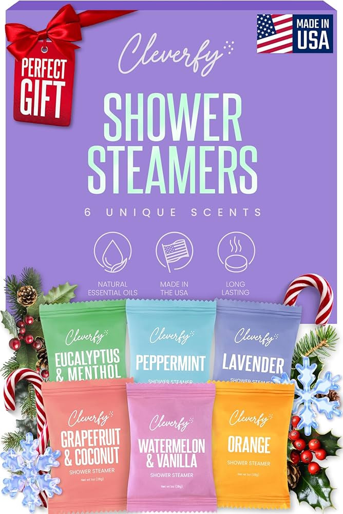 Cleverfy Shower Steamers Aromatherapy – Stocking Stuffers for Teen Girls, Women and Wife – Ch... | Amazon (US)