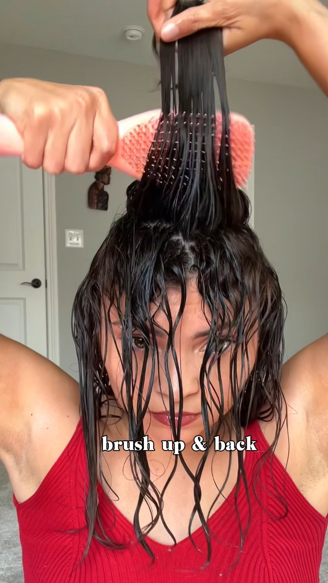 How I brush style the top section of my hair for volume with the Tangle Teezer 

#LTKbeauty #LTKstyletip