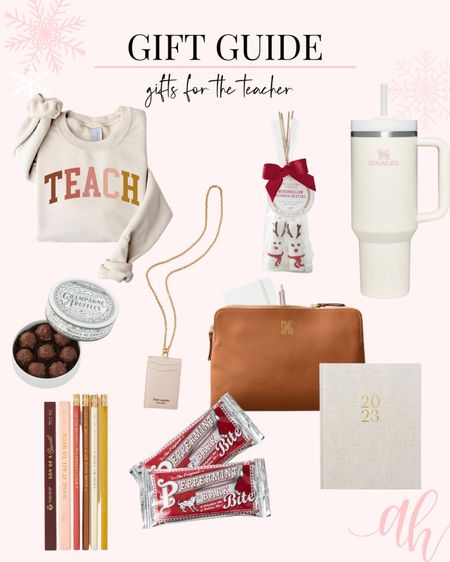 Spoil the educators in your life this season with a Kate Spade lanyard or Stanley tumbler. 

#LTKSeasonal #LTKGiftGuide #LTKHoliday