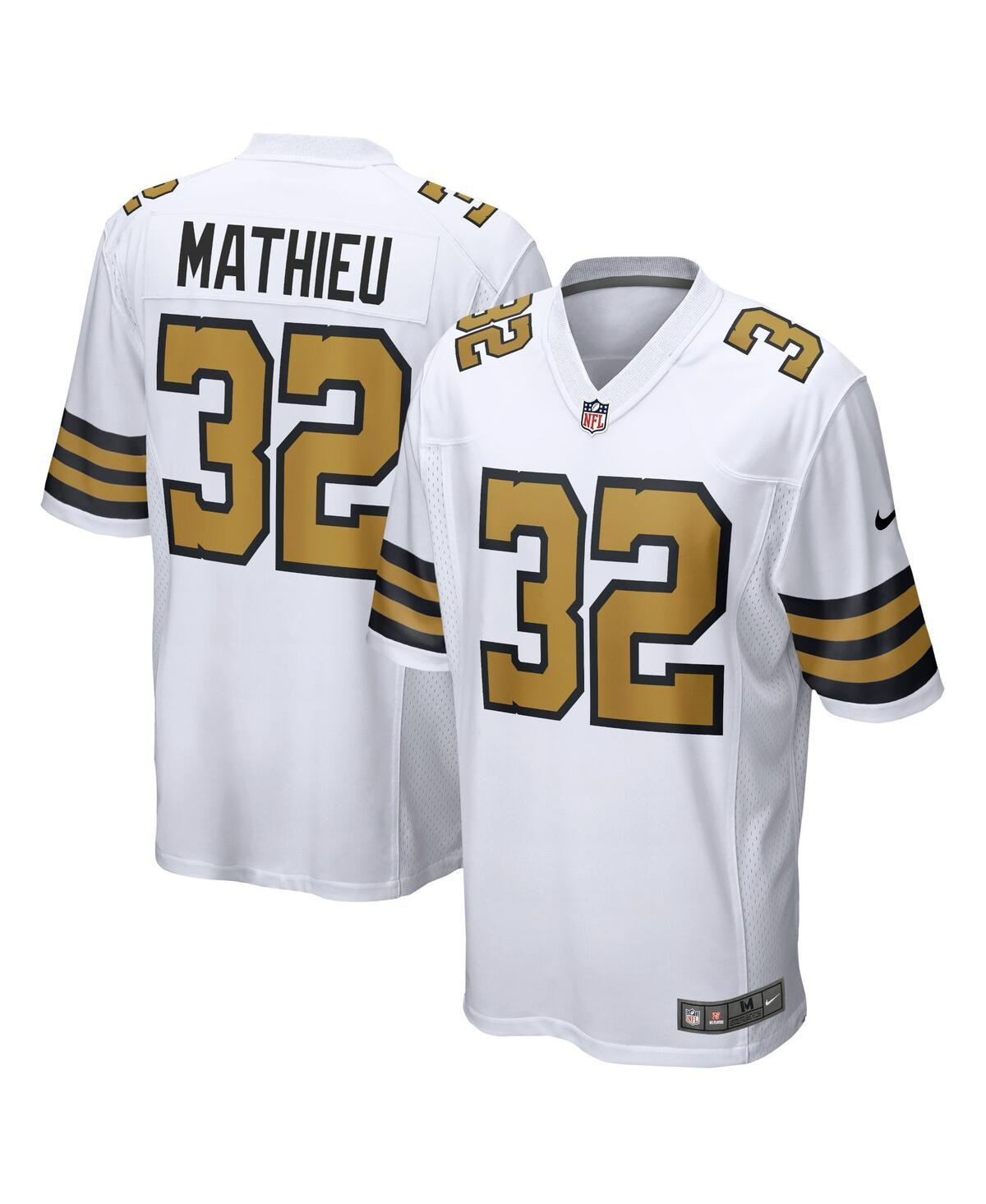 Men's Nike Tyrann Mathieu White New Orleans Saints Player Game Jersey - White | Macy's