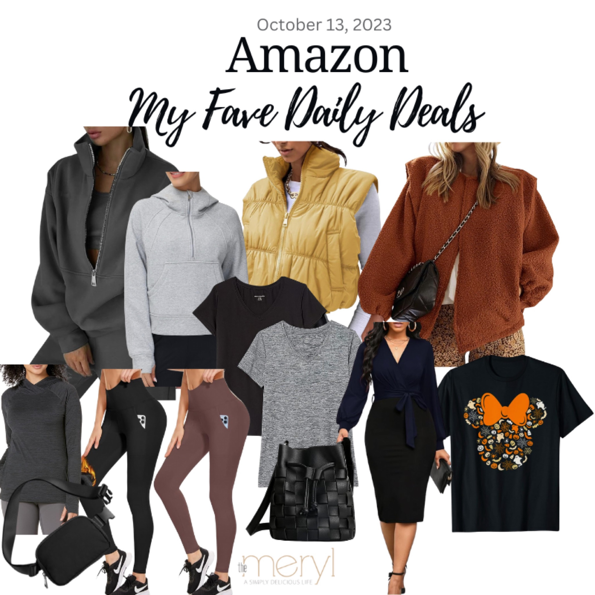 Amazon Deals 10.13.23
Lululemon Dupe Leggings Fanny Pack Matching Set Track Suit Fuzzy Jacket Halloween Minnie Mouse Woven Handbag Wrap Dress Basic Tshirts Cropped Puffer Vest Hooded Shirt

#LTKfitness #LTKfindsunder100 #LTKSeasonal