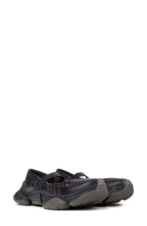 Camper Karst 2 Mary Jane Sneaker in Black Black at Nordstrom, Size 40 | Nordstrom