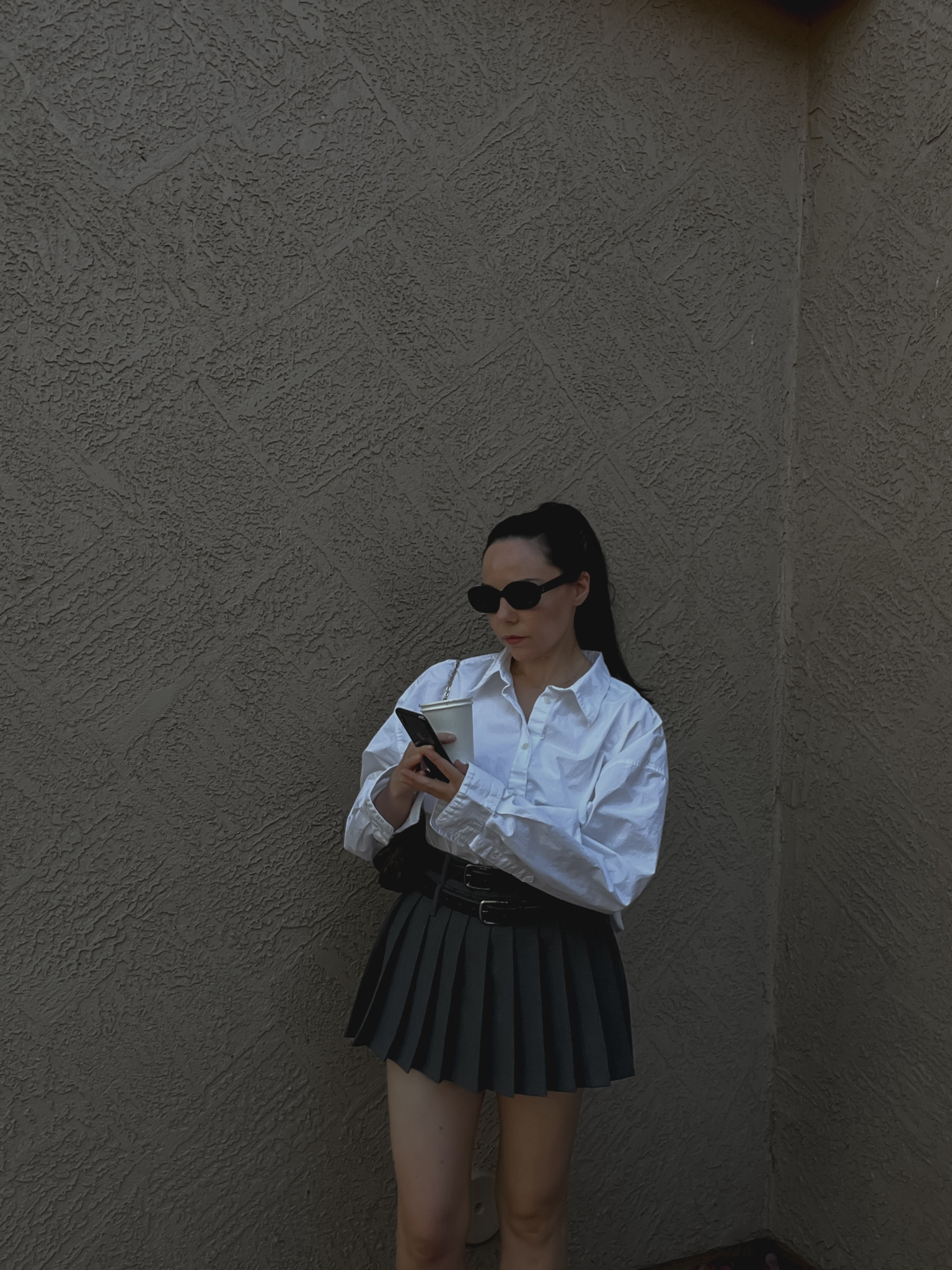 Double Belted Pleated Skirt #ponytailextensions #clipinextensions #pleatedskirt #doublebelt #mango #summer2024fashion #neutraloutfit #minimalstyle

#LTKStyleTip #LTKSeasonal