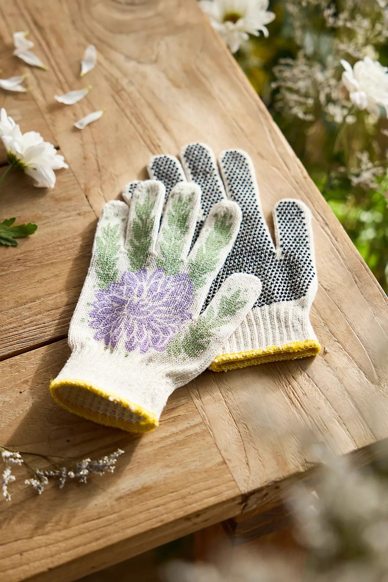 Dahlia Garden Gloves | Anthropologie (US)